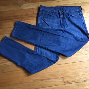 LEVIS 508 30x32 regular tapered leg stretch jeans